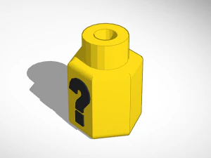 mystery black by yellow vase 3d print 3D Print Model