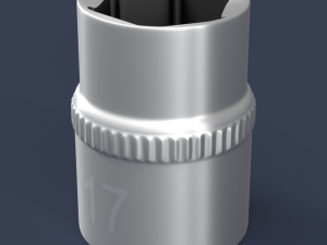 socket 1-2 3D 모델