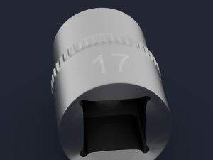 socket 1-2 3D Model
