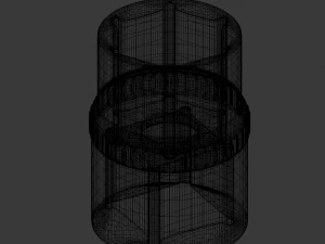 socket 1-2 3D Model