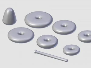 zabawka piramida Model 3D