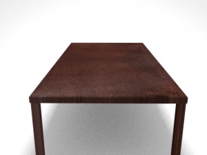 kitchen dining table full set 3D Model