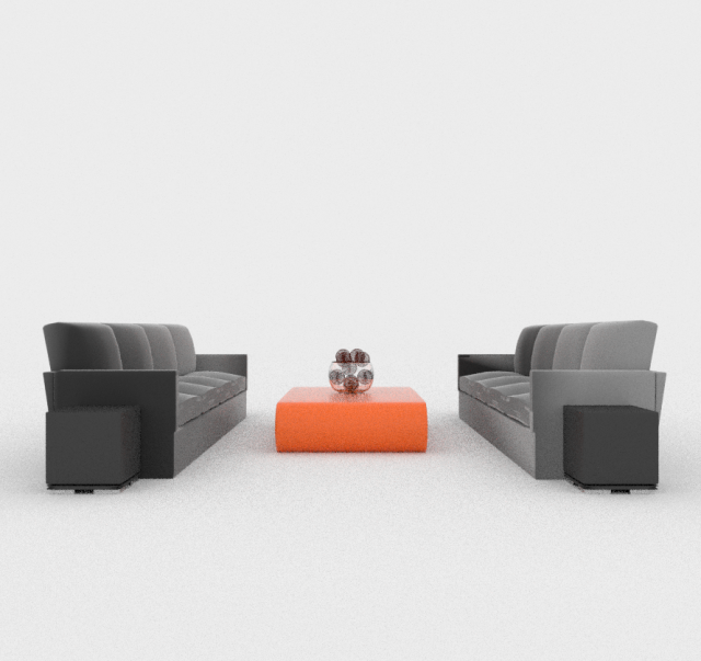 living room sofa set with additional furniture Model 3D .c4d .max .obj .3ds .fbx .stl .blend 
