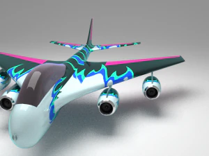 スタントジェット 3Dモデル