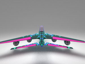 stunt jet 3D 模型