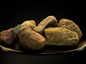 cool smooth stone pack vol01 Modèle 3D