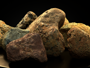 cool smooth stone pack vol01 Modèle 3D