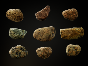 cool smooth stone pack vol01 Modèle 3D