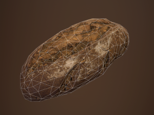 tasty bread 01 3D Модель