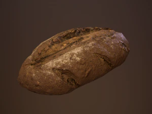 tasty bread 01 3D Model