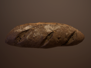 tasty bread 01 3D Модель