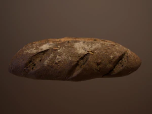 tasty bread 01 3D Model
