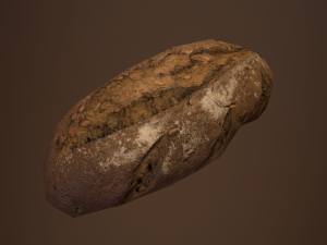 tasty bread 01 3D Модель