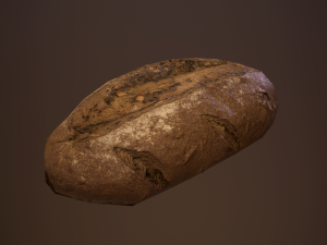 tasty bread 01 3D Модель