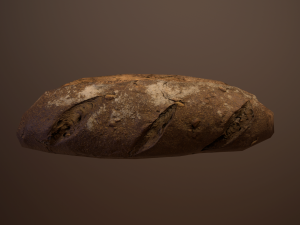 tasty bread 01 3D Модель