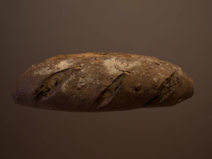 tasty bread 01 3D Model