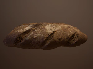 tasty bread 01 3D Model