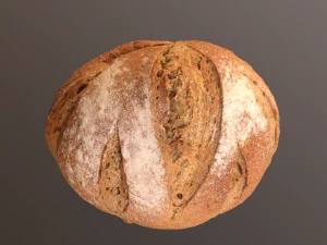 tasty bread 03 3D Model