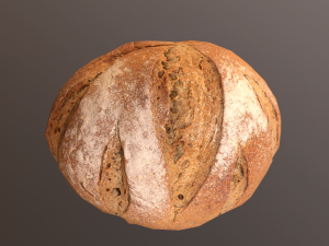 tasty bread 03 3D मॉडल