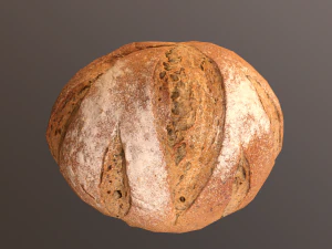 tasty bread 03 3D Model