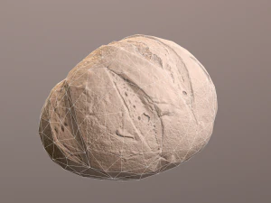 tasty bread 03 3D Model
