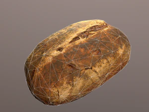 tasty bread 04 3D Model