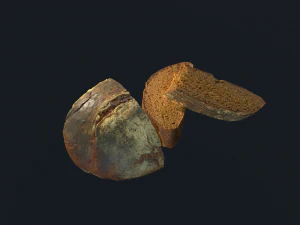 tasty bread 07 3D Model