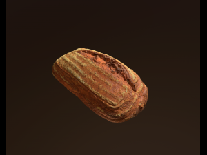 tasty bread 08 Model 3D