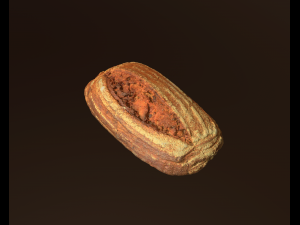 tasty bread 08 Model 3D