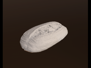 tasty bread 08 Model 3D