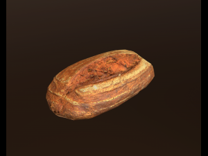 tasty bread 08 Model 3D