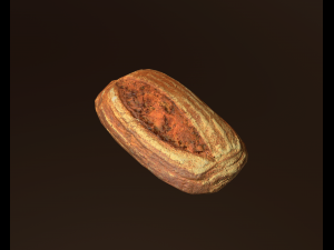 tasty bread 08 Model 3D