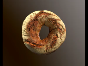 tasty bread 09 3D Model