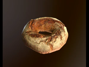 tasty bread 09 3D Model