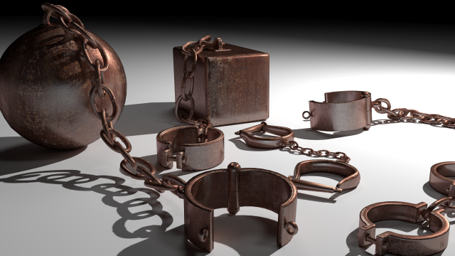 shackles 3D मॉडल .c4d .max .obj .3ds .fbx .stl .blend 