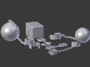 shackles 3D मॉडल