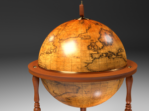 globe bar 3D Модель