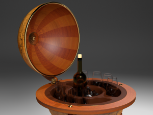 globe bar 3D Модель
