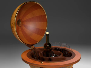 globe bar 3D Model