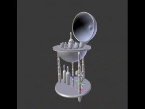globe bar 3D Model