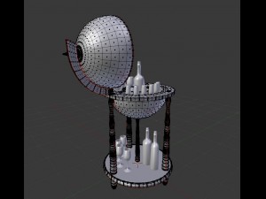 globe bar 3D Модель