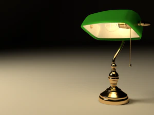 bank lamp 3D Model