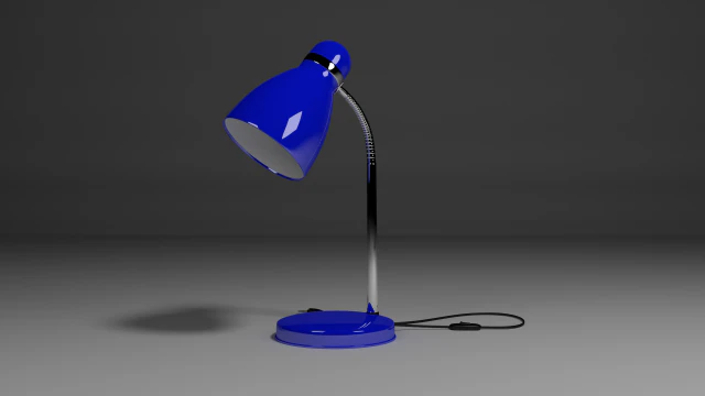 table lamp 3D Model .c4d .max .obj .3ds .fbx .stl .blend