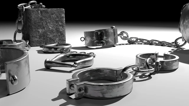 medieval shackles 3D Model .c4d .max .obj .3ds .fbx .stl .blend 