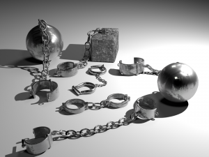 medieval shackles 3D मॉडल
