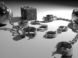medieval shackles 3D Model