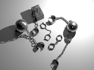 medieval shackles 3D मॉडल