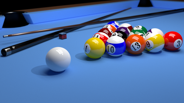 billiard Modelo 3D .c4d .max .obj .3ds .fbx .stl .blend 