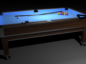billiard Modelo 3D