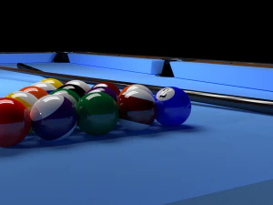 billiard 3D Model